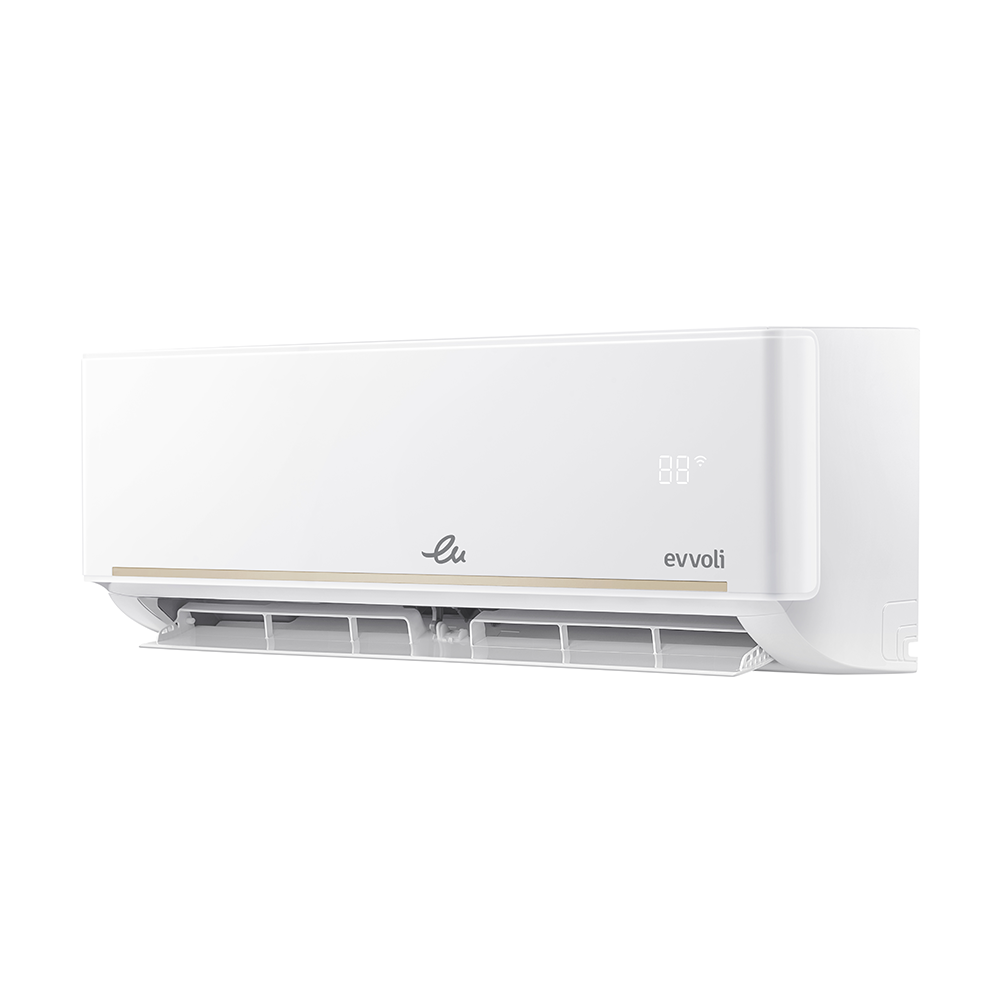 Split AC Evvoli 12000 BTU, Inverter A++, Raffreddamento e Riscaldamento Rapidi, Gas R32 EVDC-12K-EU-1