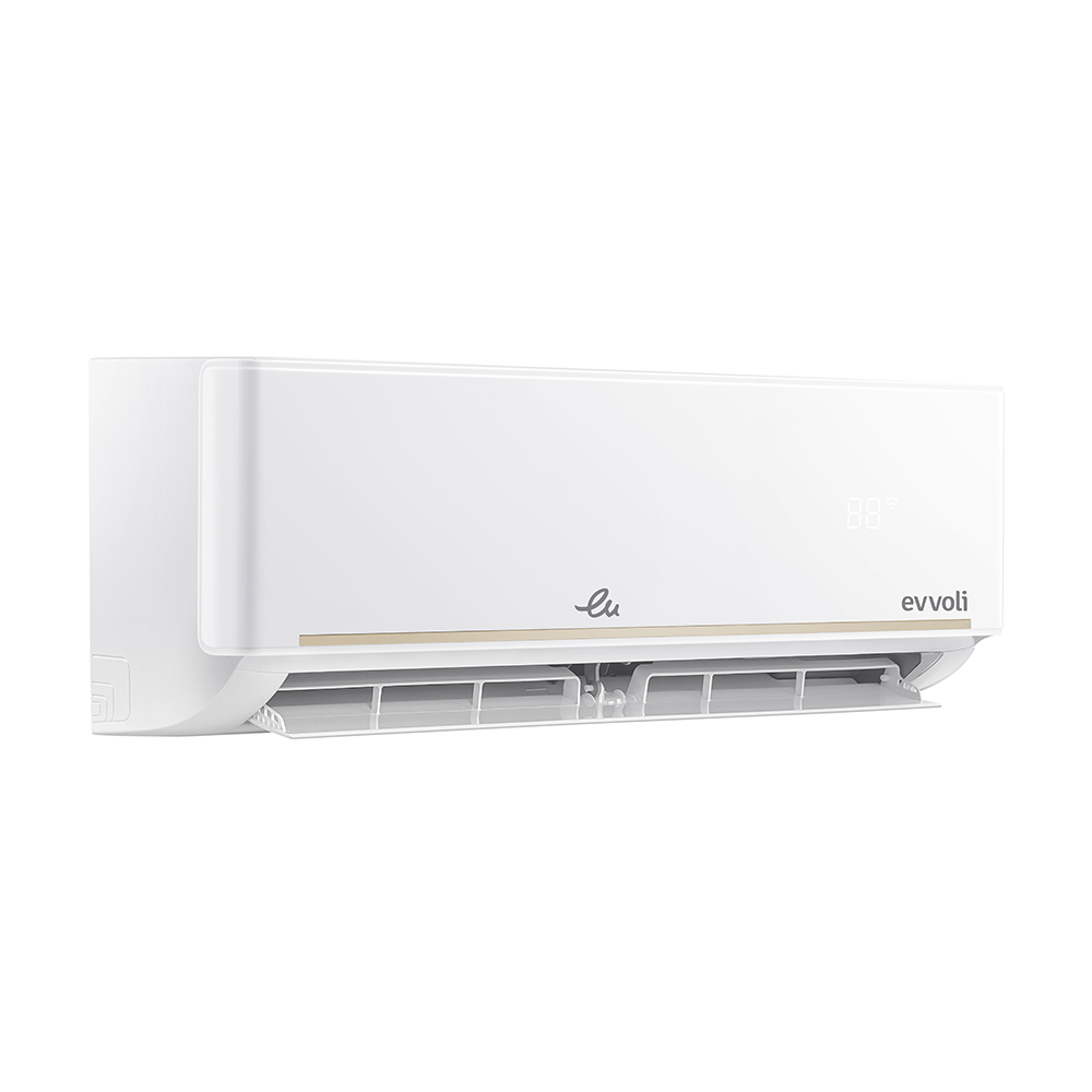 Split AC Evvoli 12000 BTU, Inverter A++, Raffreddamento e Riscaldamento Rapidi, Gas R32 EVDC-12K-EU-1