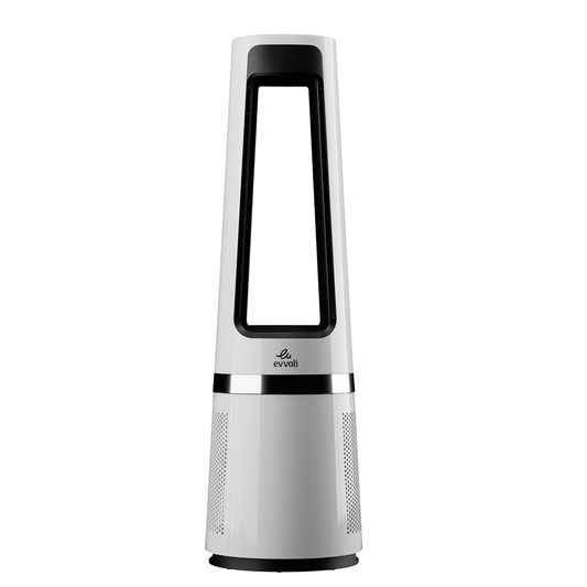 Evvoli Bladeless Fan and Air Purifier with Heating Function